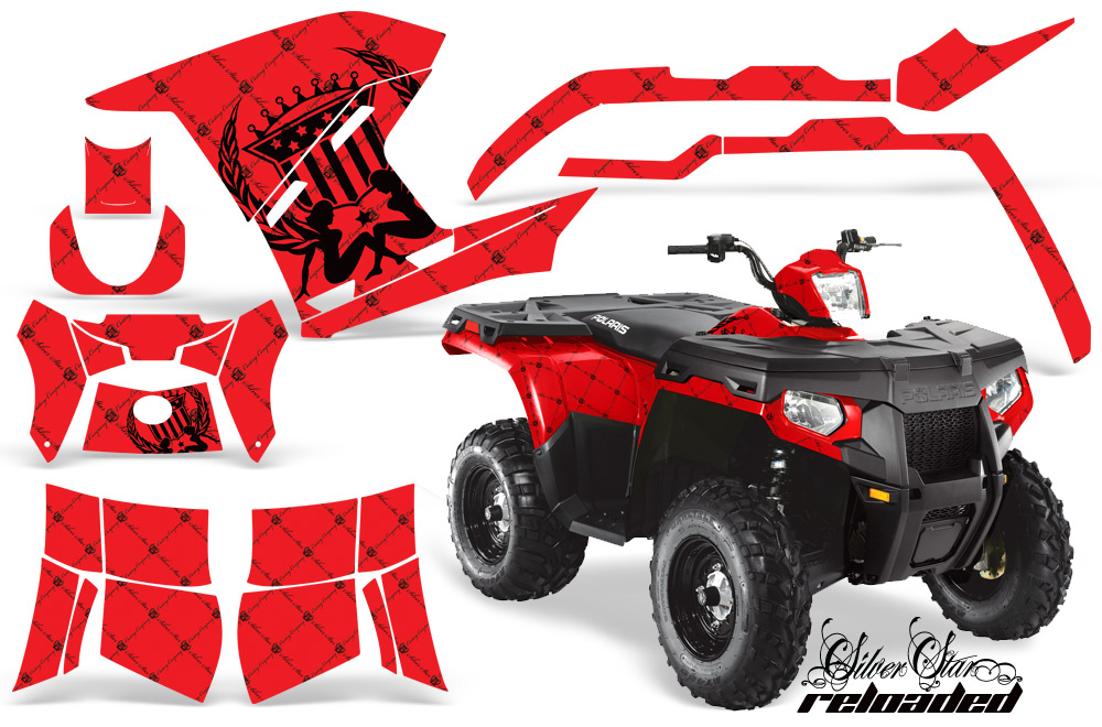 Polaris-Sportsman-500-800-2011 Graphics RELOADED-BLACK REDBG